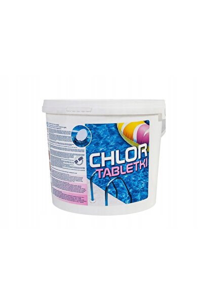 Gamix Tablete de clor 3kg 15 x 200g Chimie piscină Dezinfectare cu clor pentr...