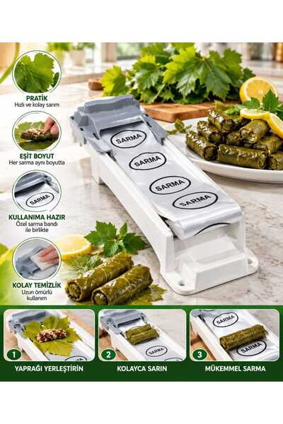 LOVYCO Leaf Wrapping Machine – Practical Wrapping Device – Easy to Use for Ho...