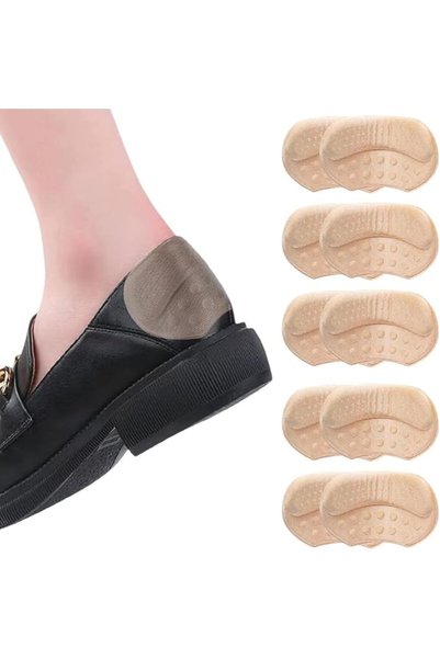 ASKIND 5 Pairs Memory Foam Shoe Pad for Loose,Heels Fillers Cushions Insert S...
