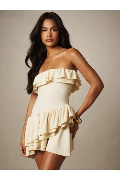 Sheya Rochie mini, crem