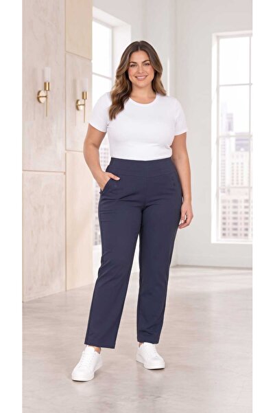 Volupta Pantaloni Damă Plus Size Super Elastici