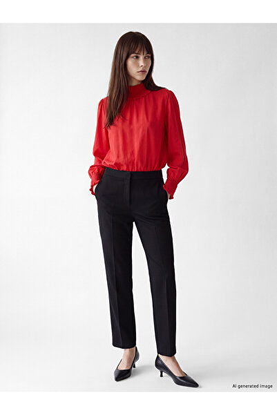 LC Waikiki Nevavm Farkıyla Lcw Vision Black Polyviscon Straight Narrow & Slim...
