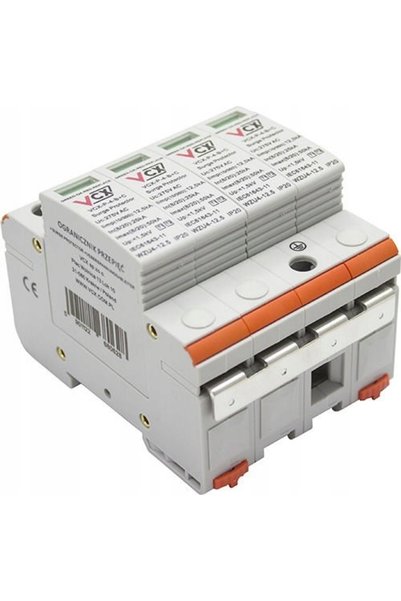 vcx Protector la supratensiune B+C 4P 12,5kA ABB ELECTRIC Certificare BBJ