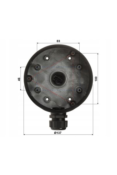NO BRAND SUPORT CAMERĂ STG-1280ZJ-DM21 (NEGRU) STG
