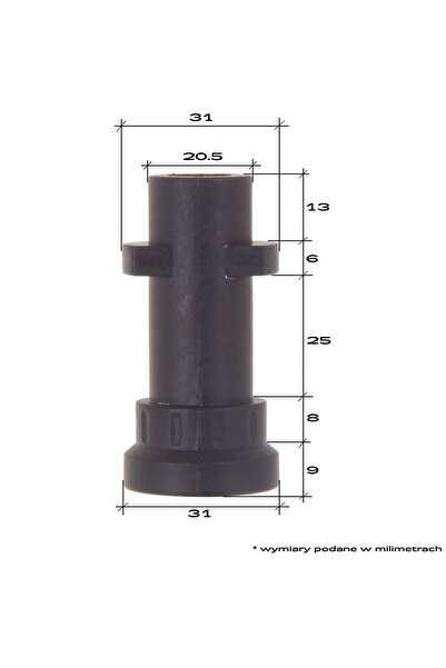 Techkar Furtun de curățare canalizare de 5m pentru KARCHER K5 K6 K7 Full Control