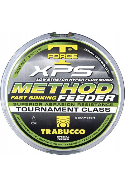 TRABUCCO Fir de pescuit T-FORCE METHOD FEEDER 300m 0,20mm