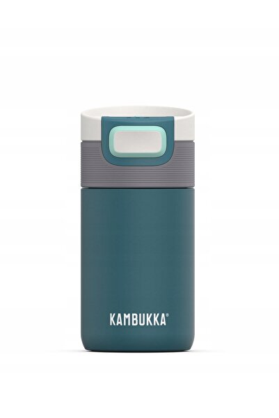 Kambukka Cana termică mică de călătorie, culoare ETNA TEAL, pentru cafea și c...