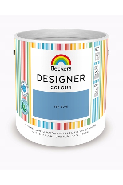 Beckers Designer Colours BECKERS FARBA DESIGNER CULOARE ALBASTRU MARIN 2.5L