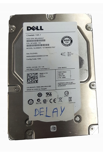 Seagate HDD 3.5 SAS ST3600057SS 600GB 16MB 15K
