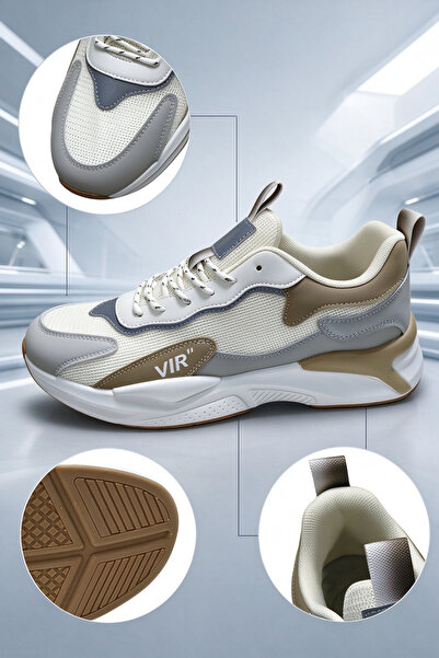 AllMart Arabia أحذية رياضية كاجوال للرجال برباط، مصنوعة من شبكة قابلة للتنفس ...