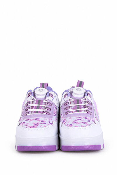 trender Ndrops Filet Patenli 034 Paraşut Lila Kız Çocuk Sneaker MDE04P034