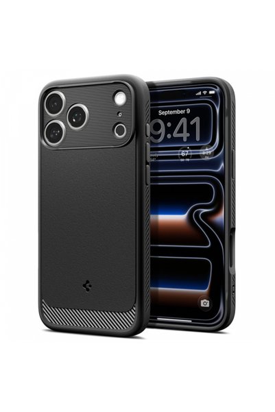 Spigen Husa MagSafe pentru Apple iPhone 18 Pro / 17 Pro, Spigen, Rugged Armor...
