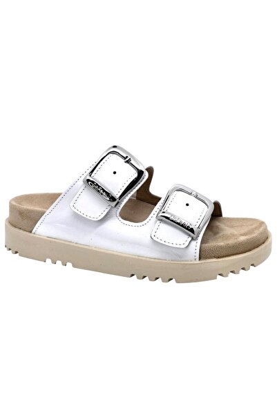 Dr. Feet Παντόφλες Dr Feet 16033 λευκές (Γυναικείες)