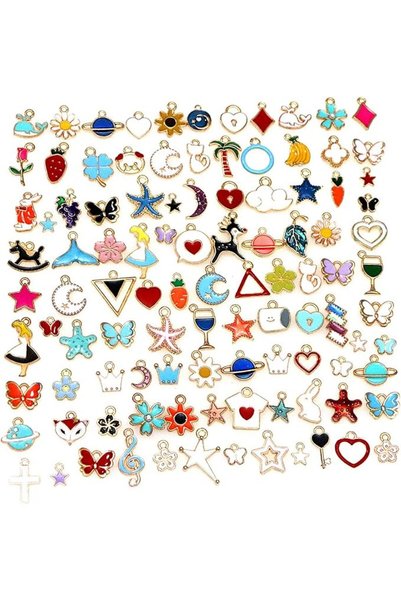 GENERAL Castwoof DIY Jewelry Making Craftsmen Multi-Color Zinc Alloy Tapered ...