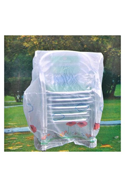 OEM Husă protecție scaun 70x70x120 cm din plastic, cu inel metalic – acoperir...