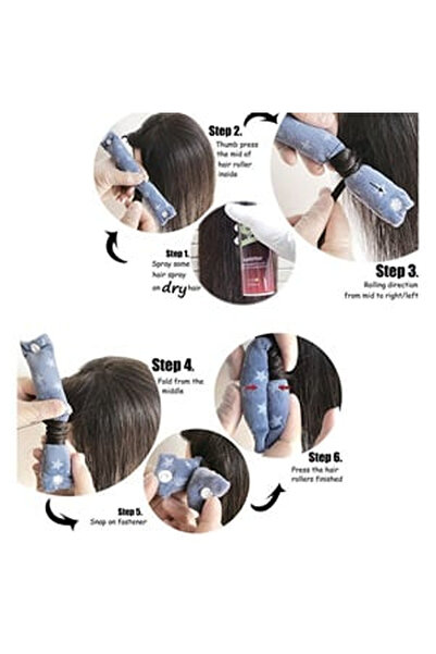 OEM Hair Curlers for Heatless Curls - 5pcs.