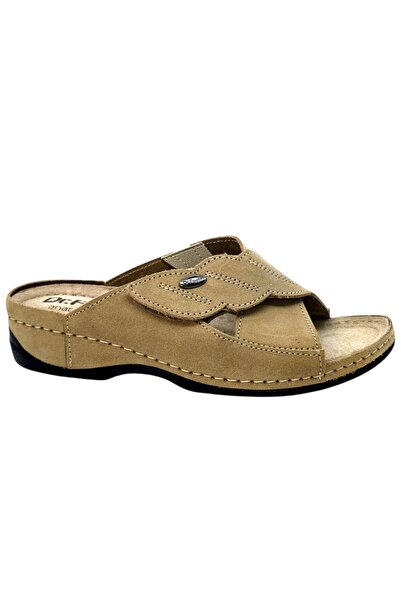 Dr. Feet Dr Feet 2085 ανοιχτό καφέ παντόφλες (Γυναικείες)