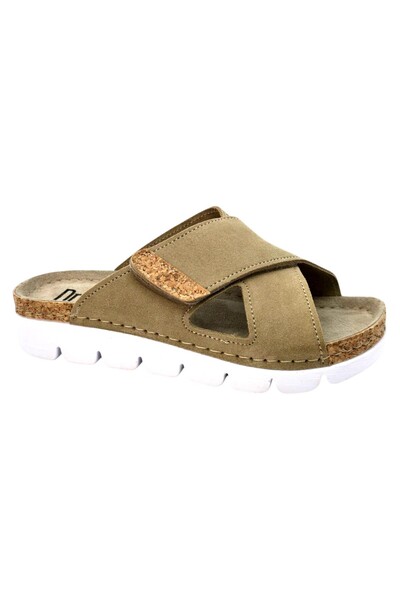 Dr. Feet Dr Feet 9019 Παντόφλες Καπουτσίνο (Γυναικείες)
