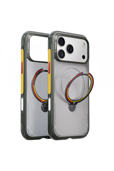 TORRAS MagSafe Case for Apple iPhone 18 Pro / 17 Pro, Torras, Ostand Q3 Air F...