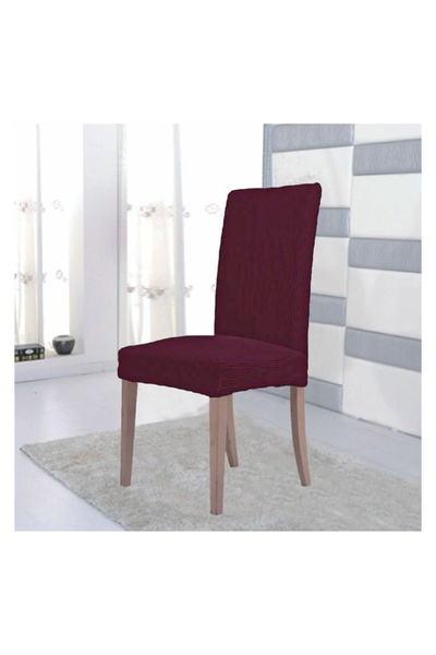 OEM Husă elastică scaun bordo cu carouri reliefate – accent elegant pentru sc...