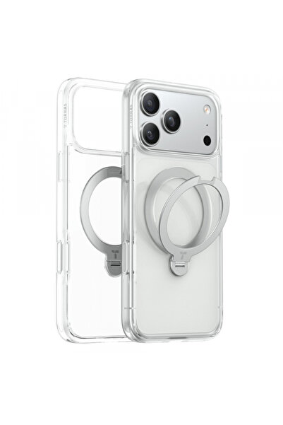TORRAS MagSafe Case for Apple iPhone 18 Pro / 17 Pro, Torras, Ostand Spin, Tr...