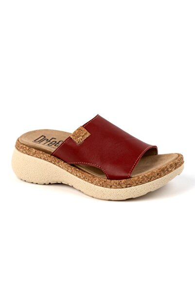 Dr. Feet Dr Feet 21005 μπορντό παντόφλες (Γυναικείες)