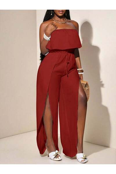Sheya Long jumpsuit, orange