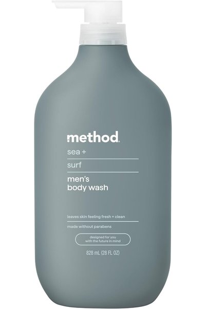METHOD غسول للجسم، Sea + Surf، خالٍ من البارابين والفثالات، تركيبة قابلة للتح...