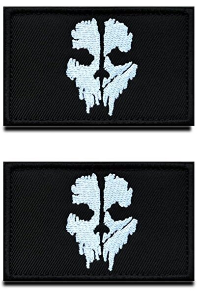 Generic Zcketo 2 PCS Tactical Patch Compatible with Call of Duty Skull Patch ...
