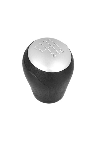 M MODECAR Nissan Juke 2010- 6 viteze NEGRU + ARGINTIU Buton schimbător de viteze