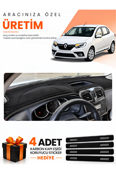 e-biz Renault Symbol Short Type 1 (2013-2021) Compatible Torpedo Protection C...
