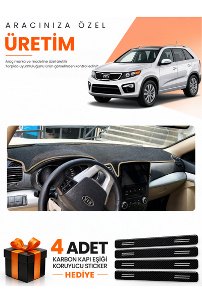 e-biz Kia Sorento (2009-2014) Compatible Torpedo Protection Cover Auto Cover ...