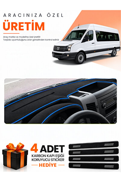 e-biz Volkswagen Crafter (2006-2014) Compatible Dashboard Protection Cover Au...