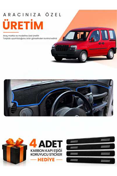 e-biz Fiat Doblo (2000-2008) Airbag-Free Screen Compatible Torpedo Protection...