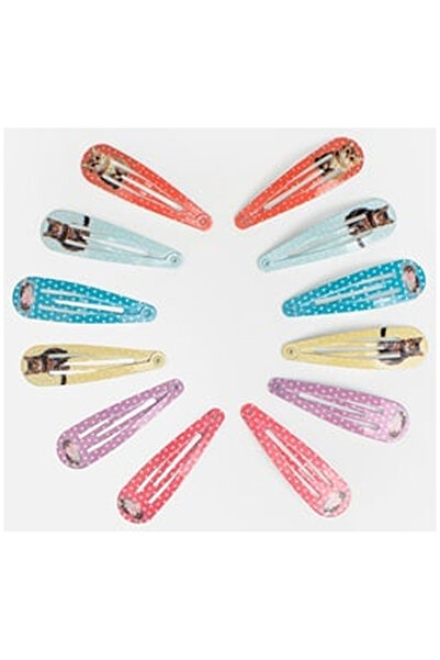 OEM Clame de Par Pisicute Pastel pentru Copii 5cm - 12buc