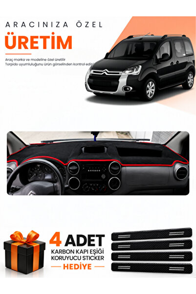 e-biz Citroen Berlingo B9 Kpksiz Ekr (2008-2017) Compatible Dashboard Protect...