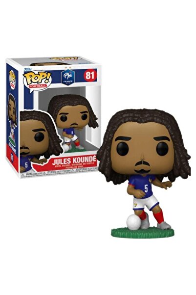 Funko Figurină POP Fotbal Franța - Jules Kounde 81 Multicolor