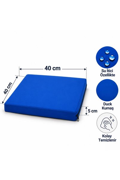 KOMODO SPORT Kare 40x40x5cm Minderi , Sandalye Minderi ,Kreş Anaokulu Oyun Mi...