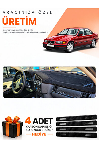 e-biz غطاء حماية توربيدو متوافق مع سيارة BMW 3.20i (E36) بدون وسائد هوائية (1...