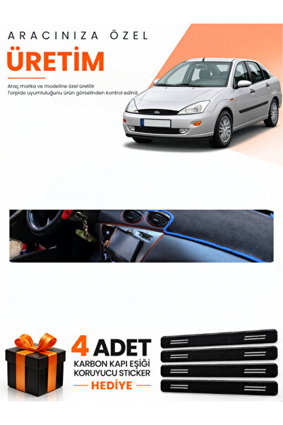 e-biz Ford Focus 1 (1998-2005) Compatible Dashboard Protection Cover Auto Cov...