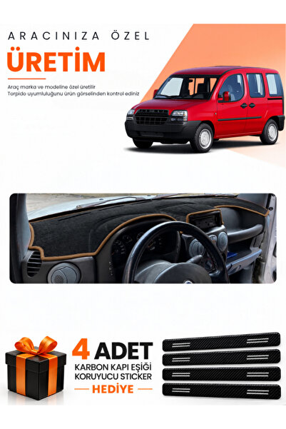 e-biz Fiat Doblo (2000-2008) Airbag-Free Screen Compatible Torpedo Protection...