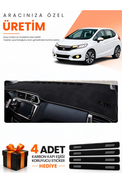 e-biz Honda Jazz (2018-2020) Compatible Dashboard Protection Cover Auto Cover...