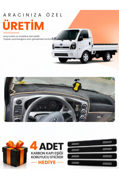e-biz Kia Bongo (2004-2019) Compatible Dashboard Protection Cover Auto Cover ...