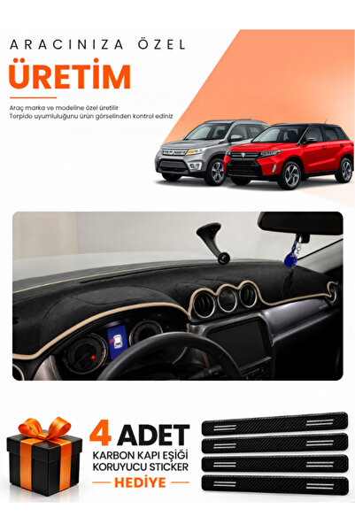 e-biz Suzuki Grand Vitara (2013-2025) Compatible Dashboard Protection Cover A...