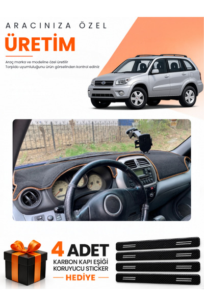 e-biz Toyota Rav4 (2000-2005) Compatible Torpedo Protection Cover Auto Cover ...