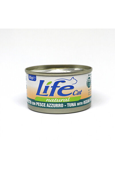 Generic Brand لايف كات معلبات قطط تونة مع أسماك المحيط 85 جرام