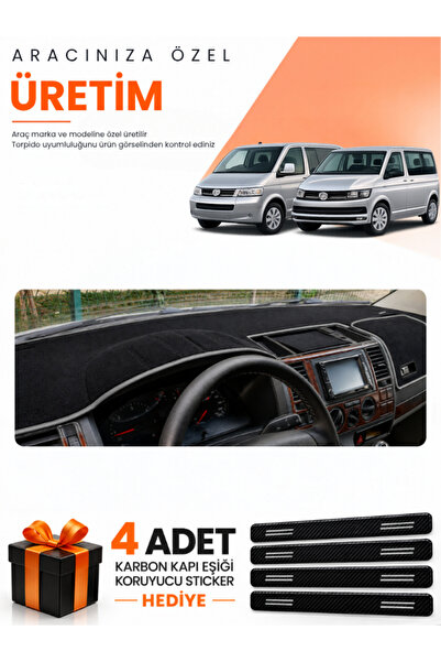 e-biz Vw Transporter T5 Single Cab (2003-2016) Compatible Dashboard Protectio...