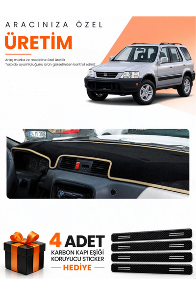 e-biz Honda Cr-V (1996-2001) Compatible Dashboard Protection Cover Auto Cover...