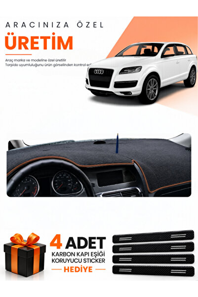 e-biz Audi Q7 (2005-2015) Compatible Dashboard Protection Cover Auto Cover - ...