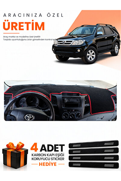 e-biz Toyota Fortuner (2005-2014) Compatible Dashboard Protection Cover Auto ...